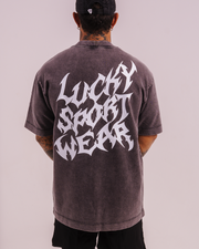 T-SHIRT OVERSIZED LUCKY SPORT WEAR WASHED