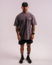T-SHIRT OVERSIZED LUCKY TEAM7/7 WASHED