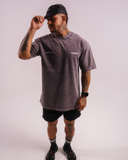 T-SHIRT OVERSIZED LUCKY TEAM7/7 WASHED