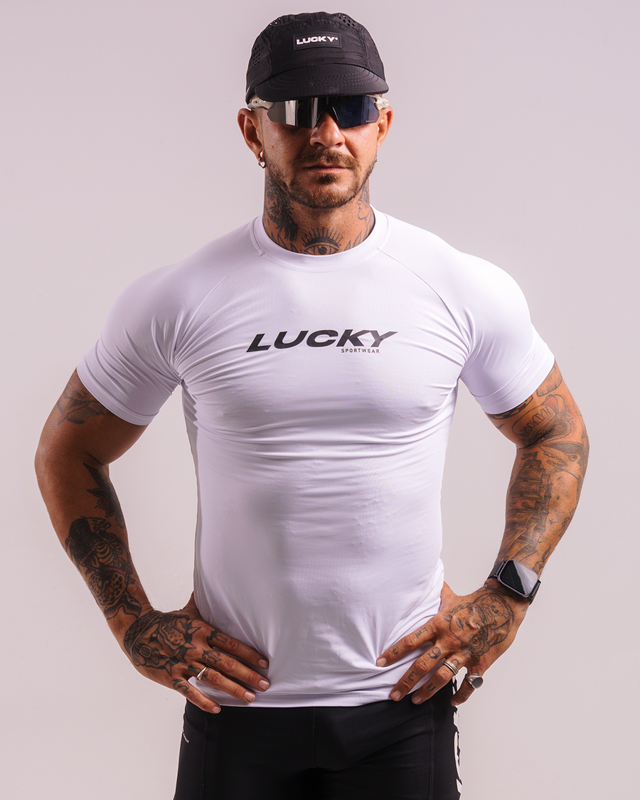 T-SHIRT DE COMPRESSÃO LUCKY SPORTWEAR WHITE 02