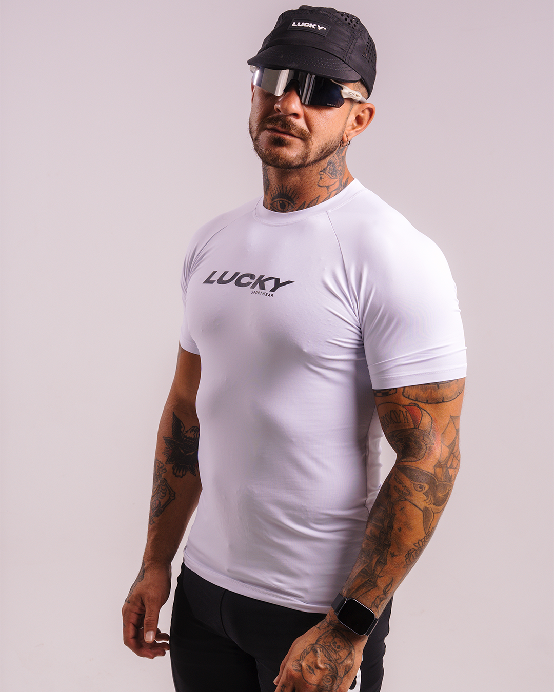 T-SHIRT DE COMPRESSÃO LUCKY SPORTWEAR WHITE 02