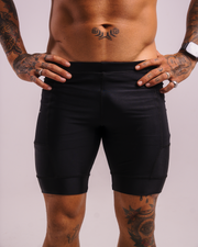 SHORT DE COMPRESSÃO LUCKY SPORTWEAR BLACK