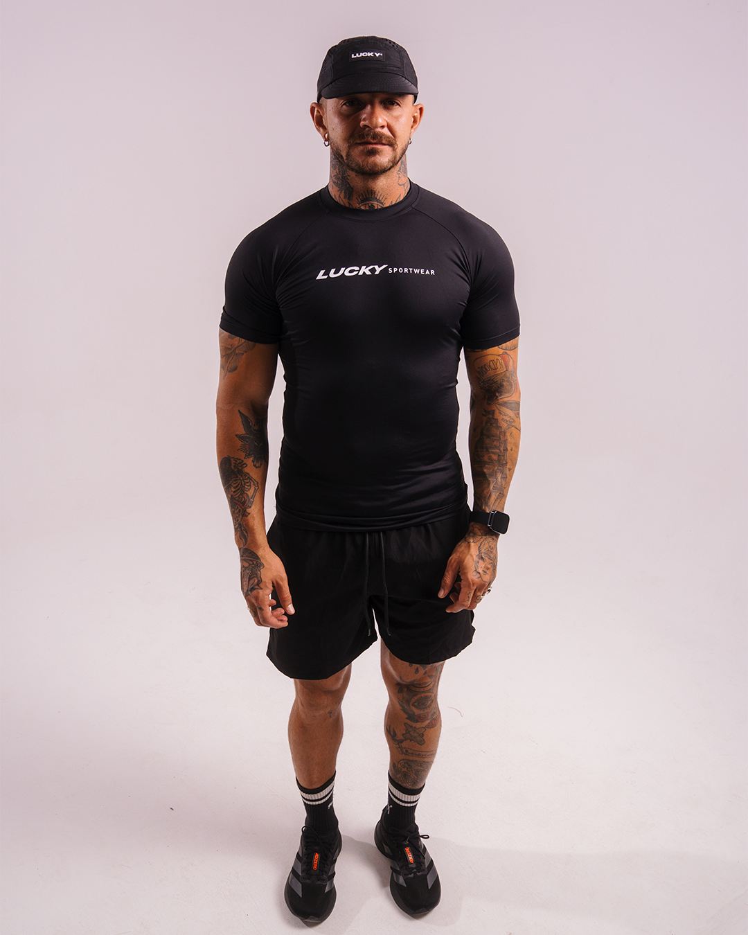 T-SHIRT DE COMPRESSÃO LUCKY SPORTWEAR BLACK 02