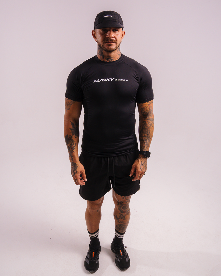 T-SHIRT DE COMPRESSÃO LUCKY SPORTWEAR BLACK 02