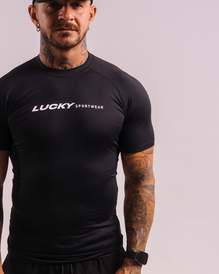 T-SHIRT DE COMPRESSÃO LUCKY SPORTWEAR BLACK 02