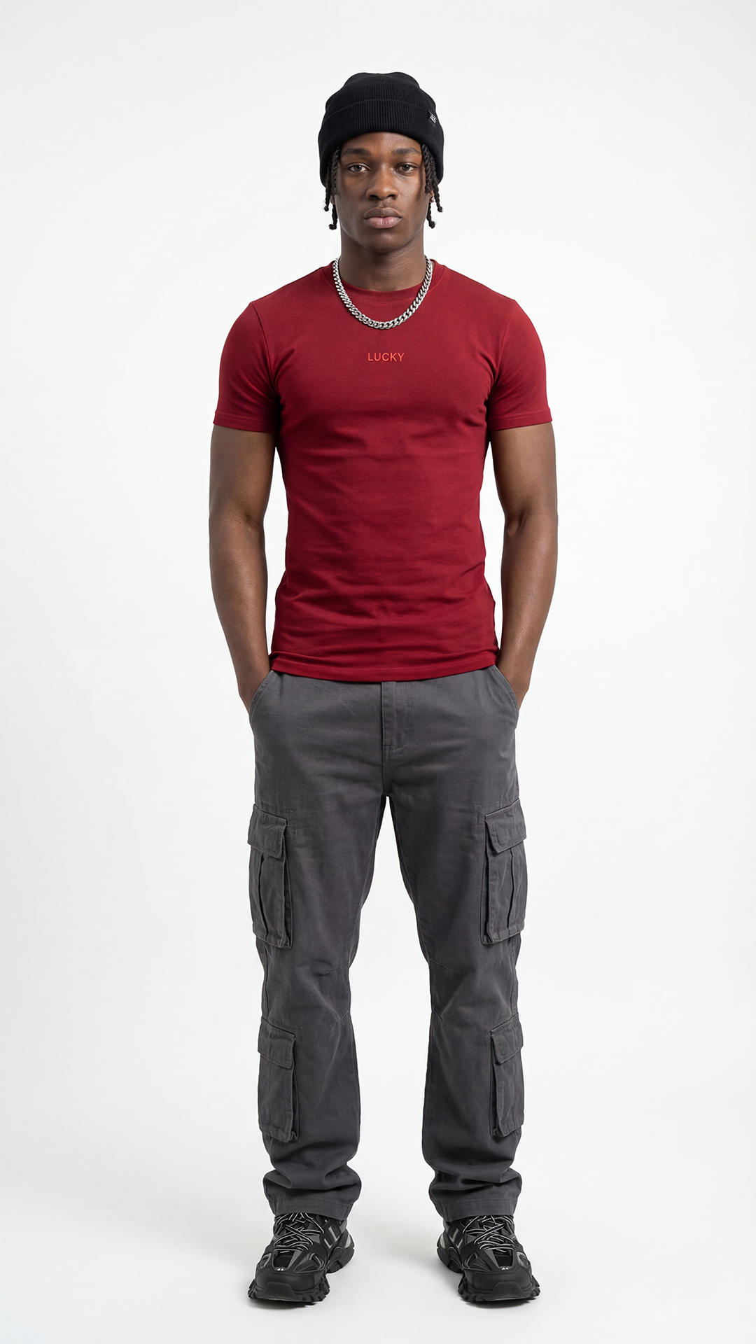 T-SHIRT REGULAR LUCKY NAME BASIC - GDC