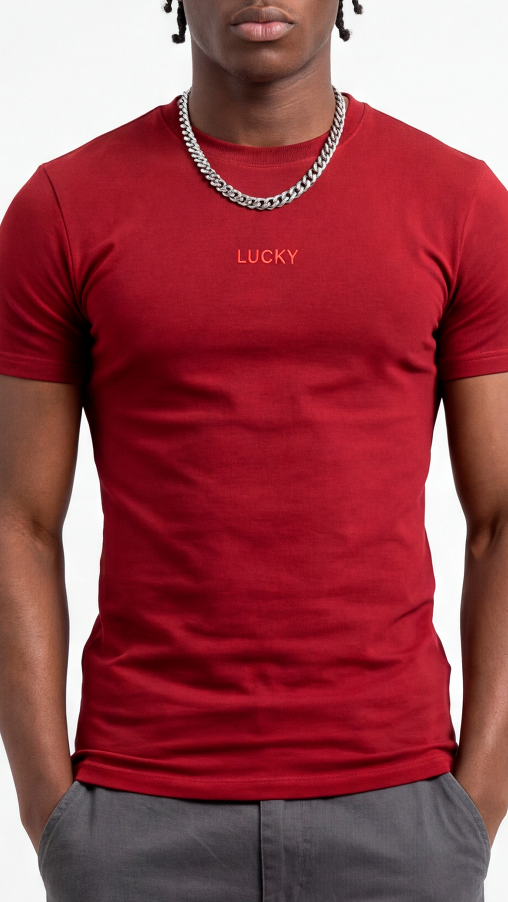 T-SHIRT REGULAR LUCKY NAME BASIC - GDC