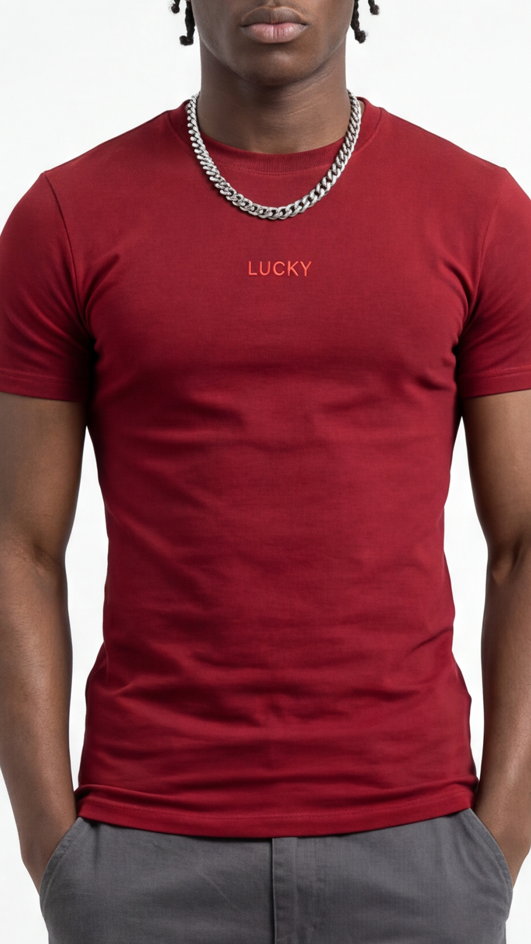 T-SHIRT REGULAR LUCKY NAME BASIC - GDC