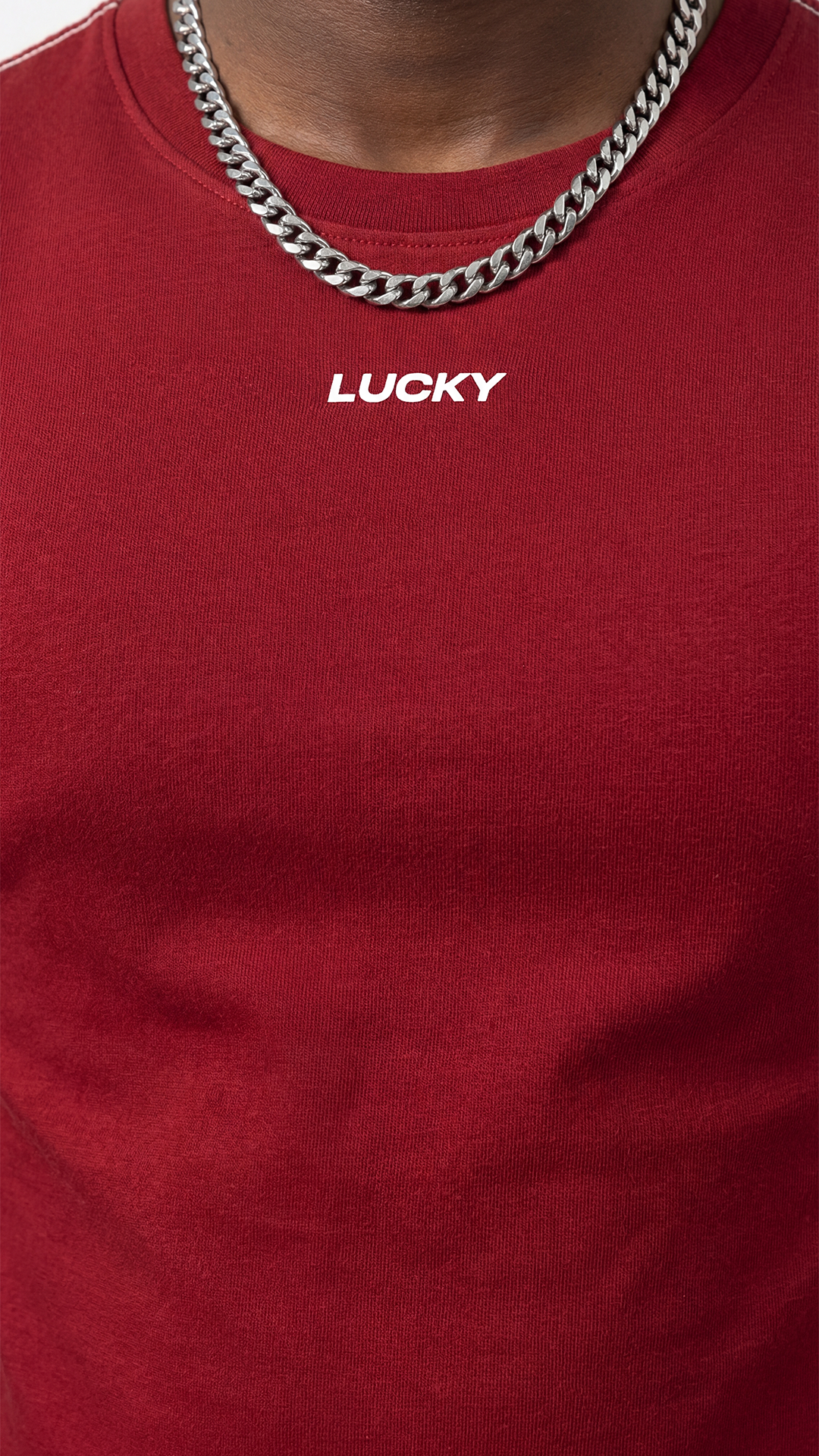 T-SHIRT REGULAR LUCKY NECK - GDC