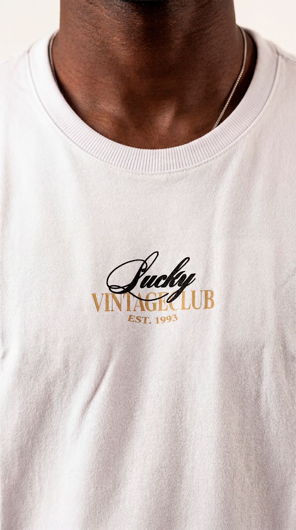 T-SHIRT REGULAR LUCKY VINTAGE CLUB - GDC