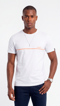 T-SHIRT REGULAR LUCKY LINE BRANCO - GDC