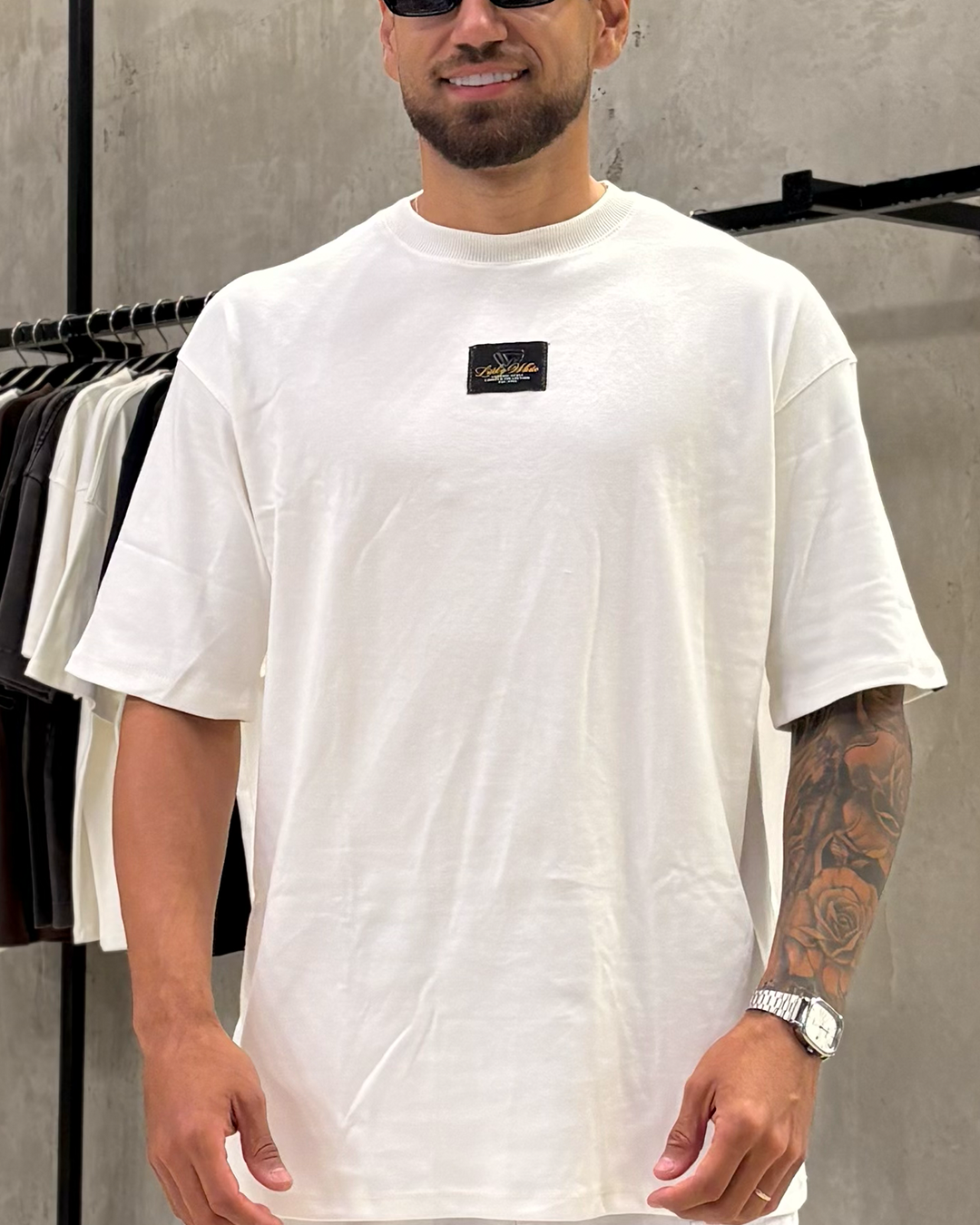 OVERSIZED PATCH PEITO - BRANCO