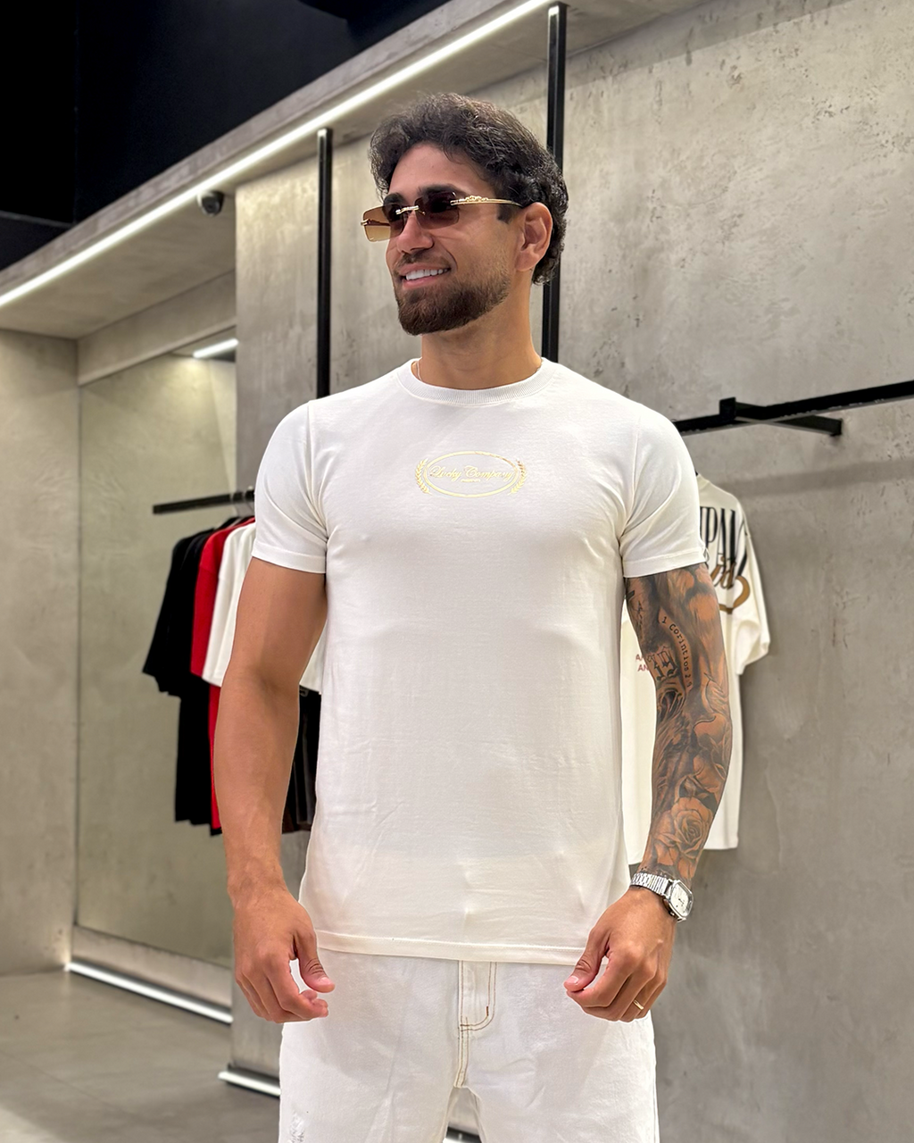 T-SHIRT REGULAR LUCKY COMPANY PROSPERITY - OFF