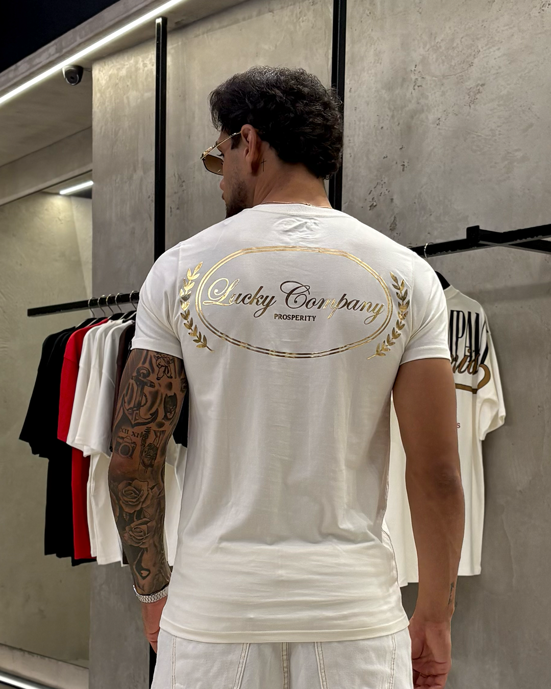 T-SHIRT REGULAR LUCKY COMPANY PROSPERITY - OFF