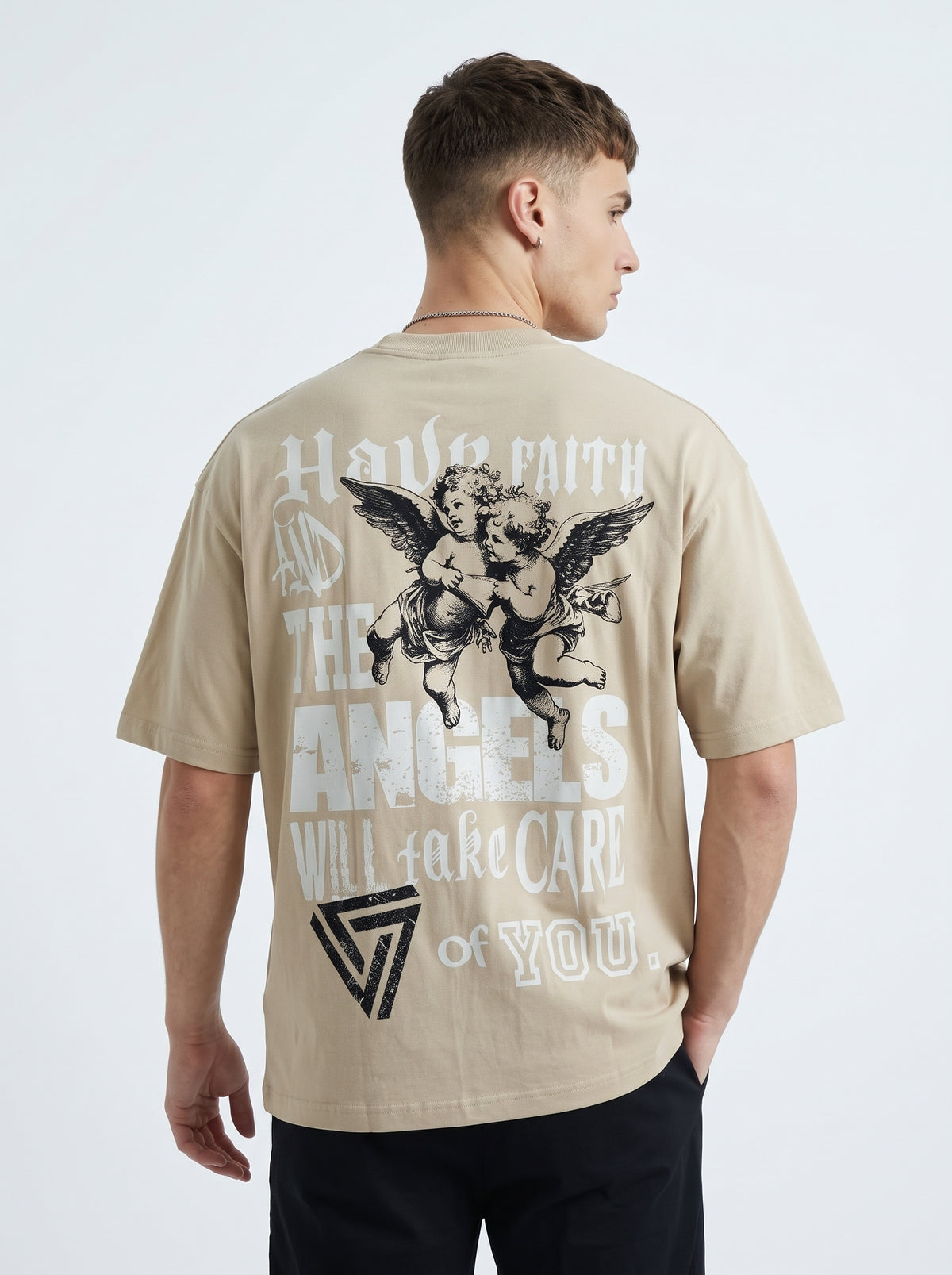 OVERSIZED LUCKY ANGELS FAITH