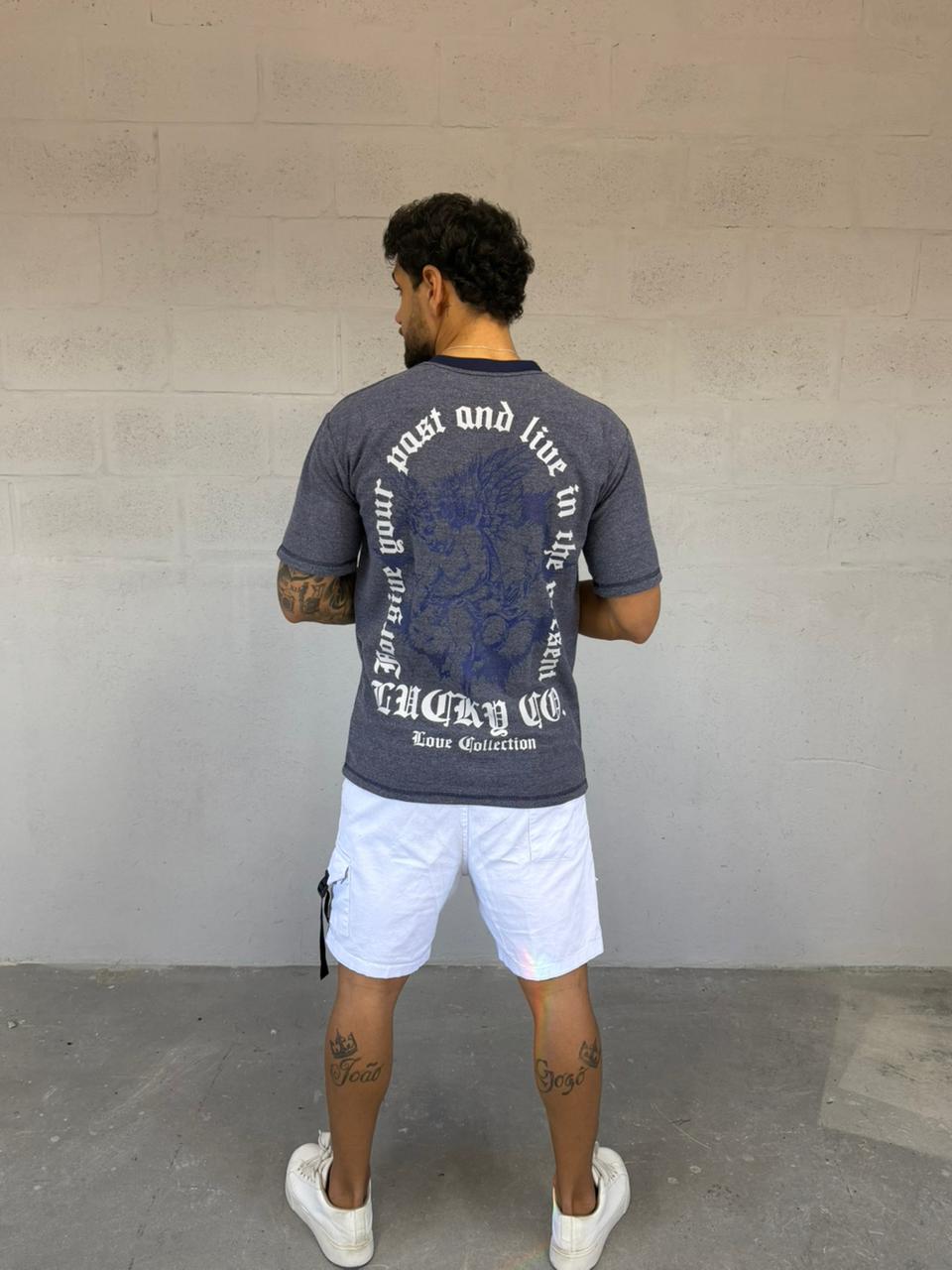 CAMISA OVERSIZED - DROP LUCKY