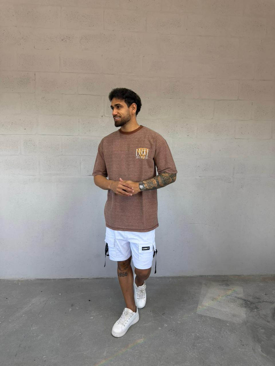 CAMISA OVERSIZED - DROP LUCKY