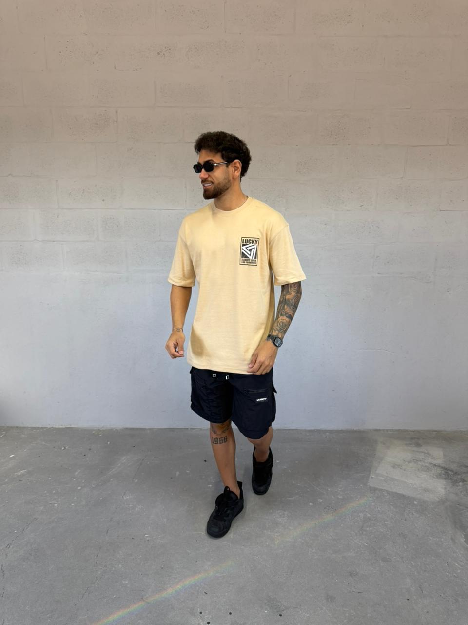 CAMISA OVERSIZED - DROP LUCKY