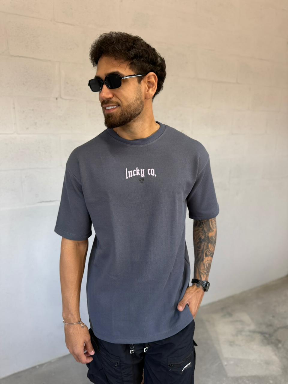 CAMISA OVERSIZED - DROP LUCKY
