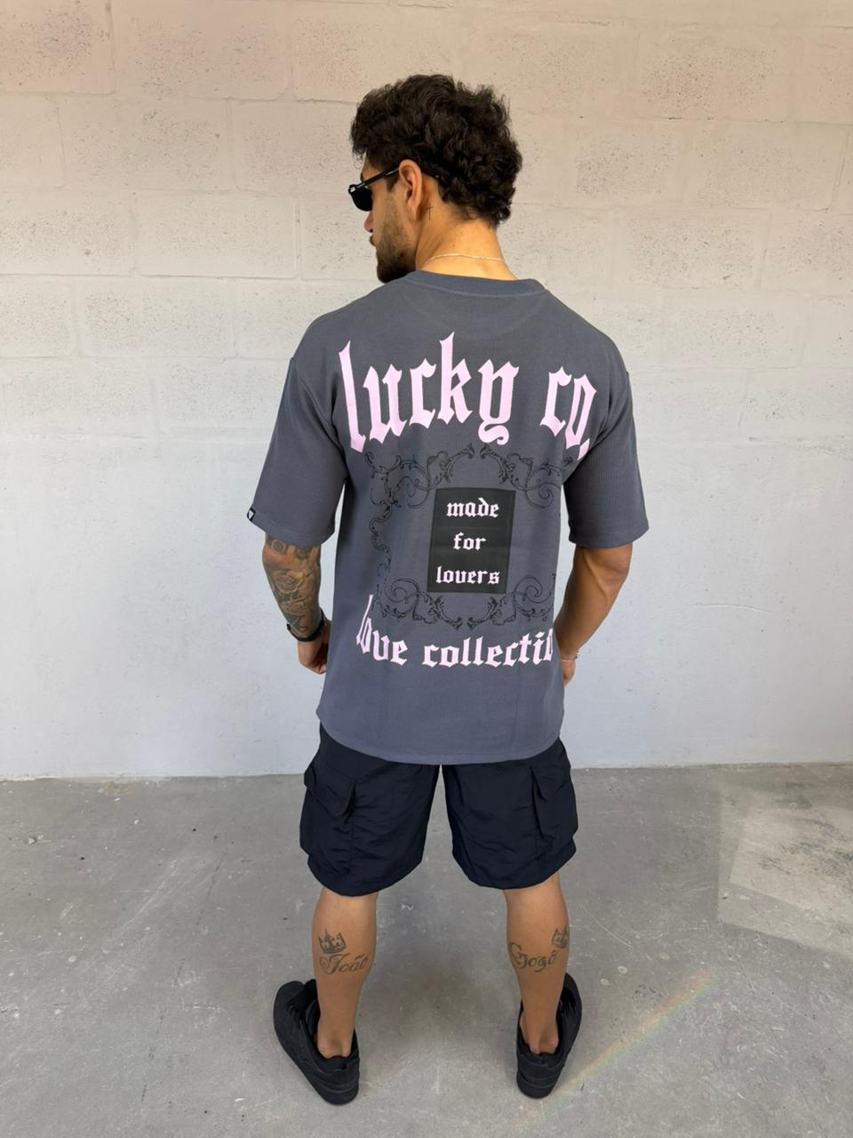 CAMISA OVERSIZED - DROP LUCKY