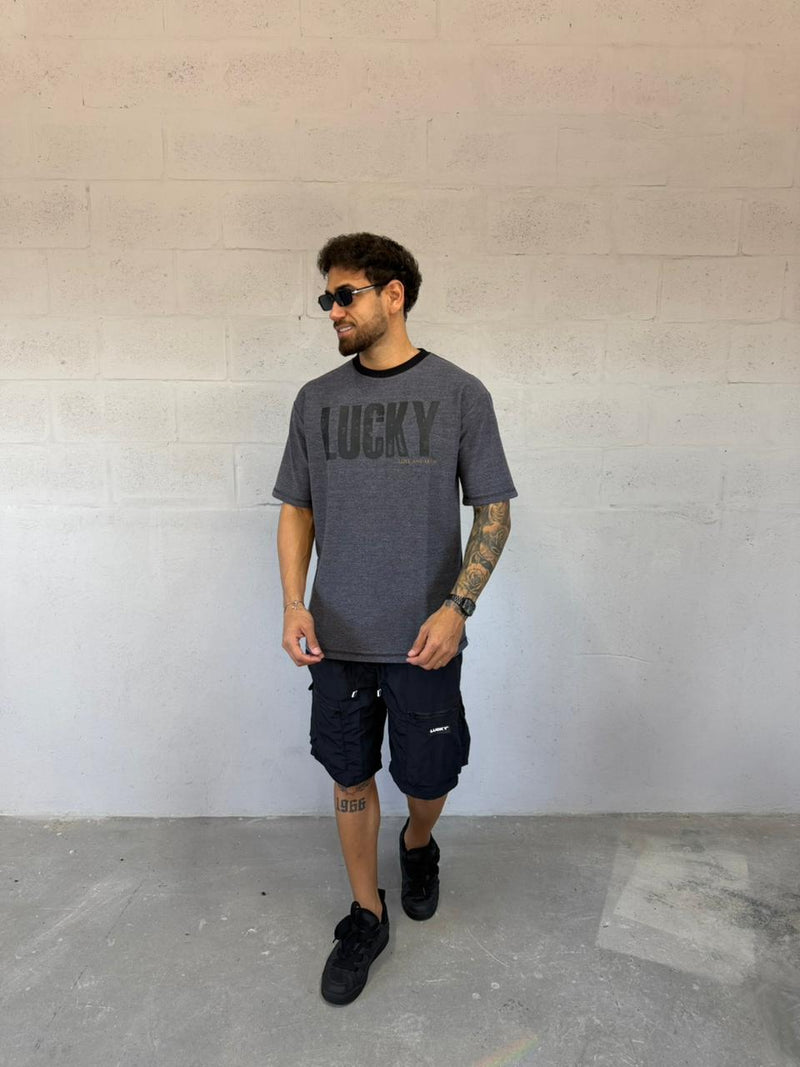 CAMISA OVERSIZED - DROP LUCKY
