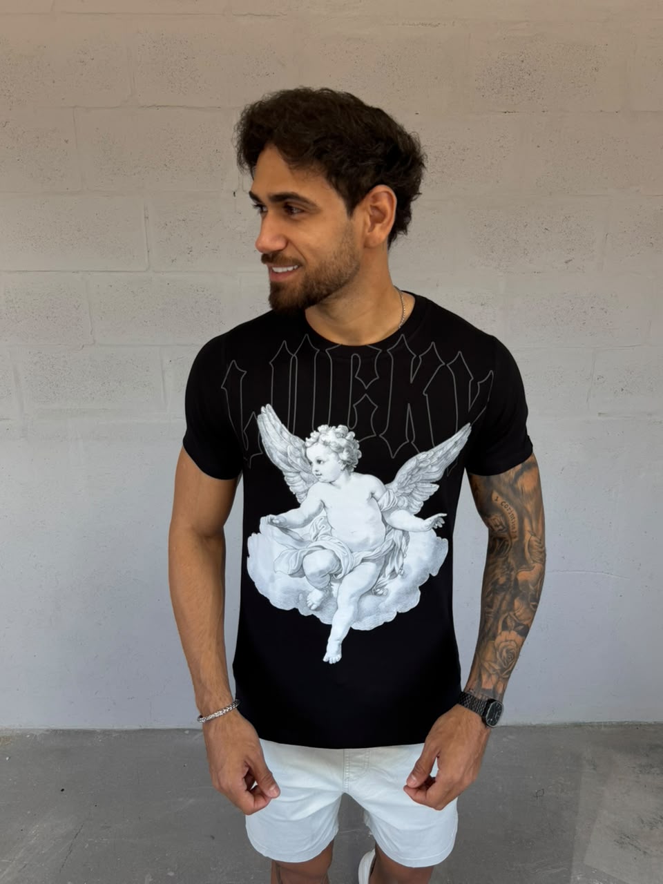 T-shirt Regular Lucky Angels 01
