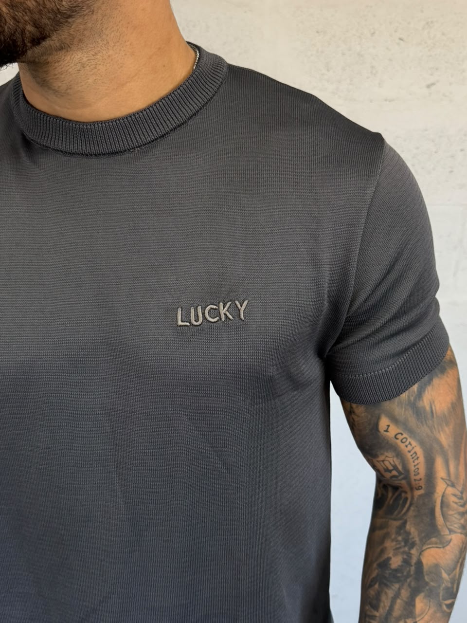 T-shirt Texturizada Lucky Angels 01