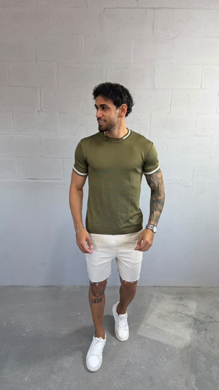 T-SHIRT TEXTURIZADA - R$65,00 - VÁRIAS CORES