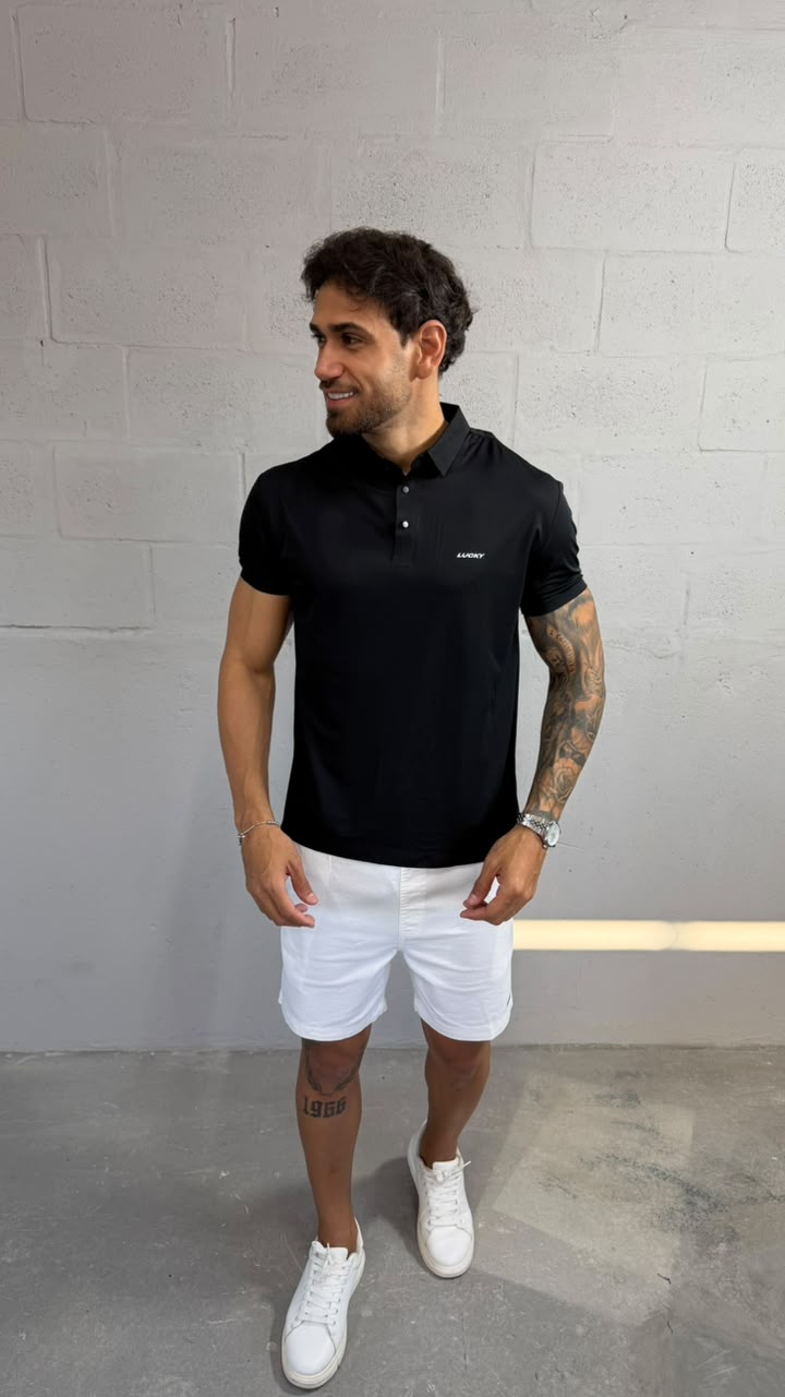 GOLA POLO TECH LUCKY - R$55,00 - VÁRIAS CORES