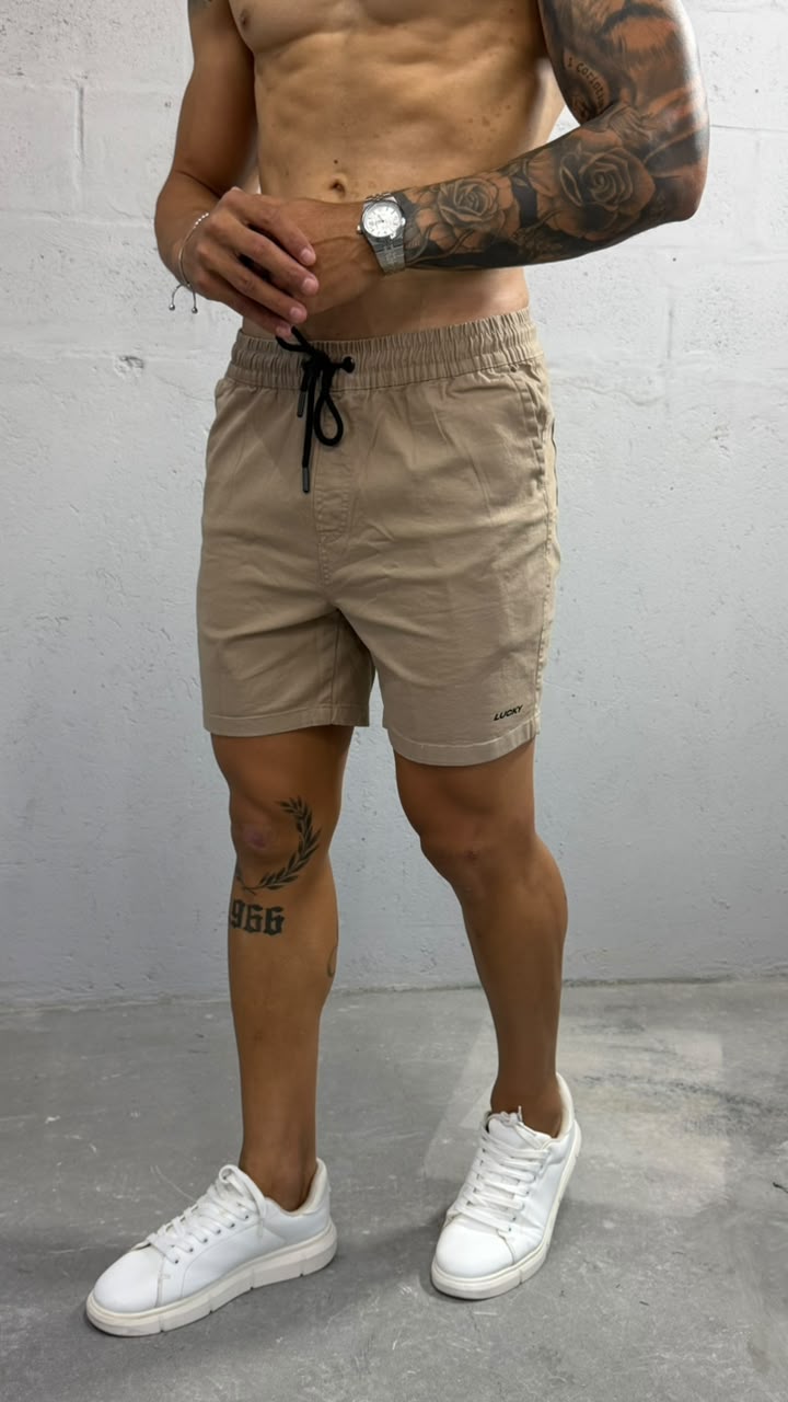 Bermuda Brim Com Bainha - R$55,00
