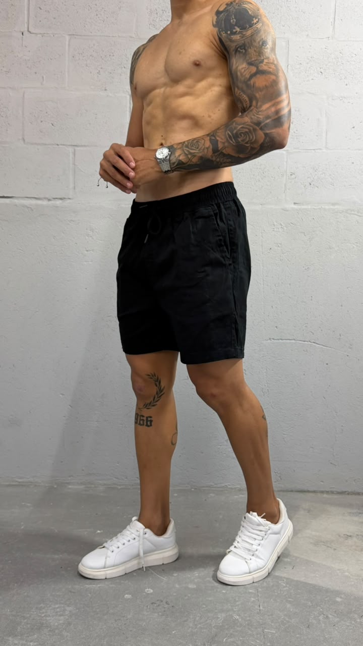Bermuda Brim Com Bainha - R$55,00
