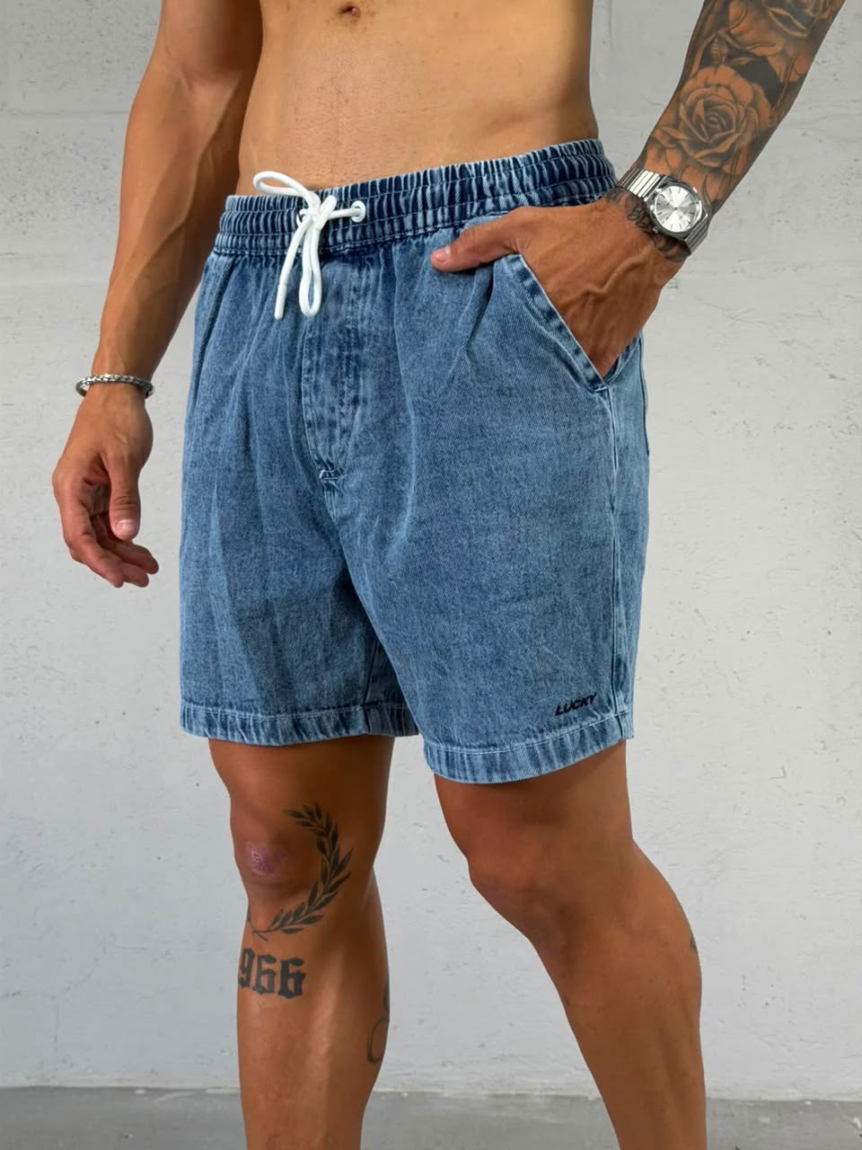 SHORT JEANS LUCKY - R$50 - CORES