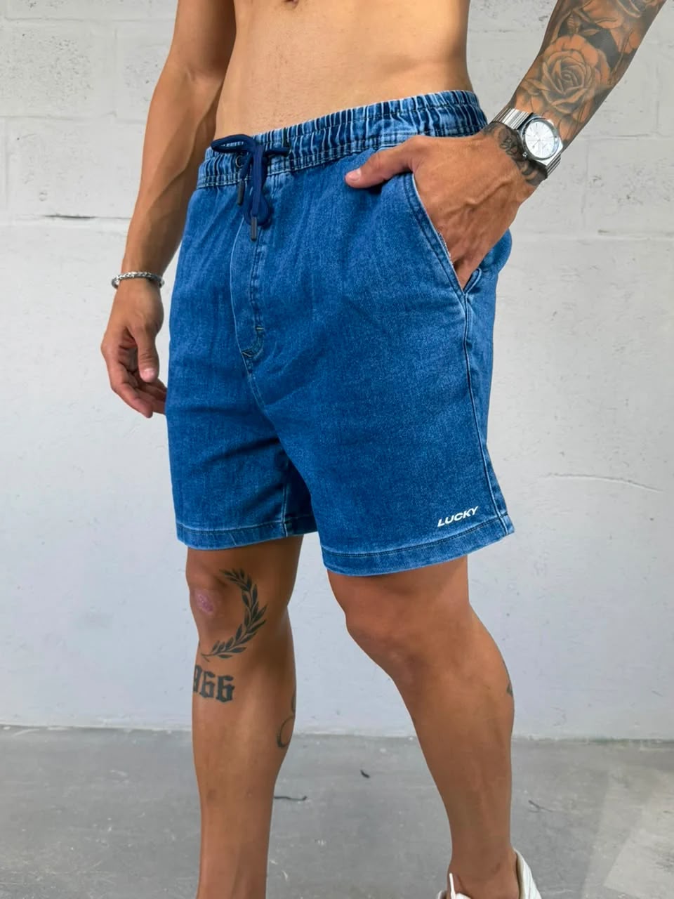 SHORT JEANS LUCKY - R$50 - CORES