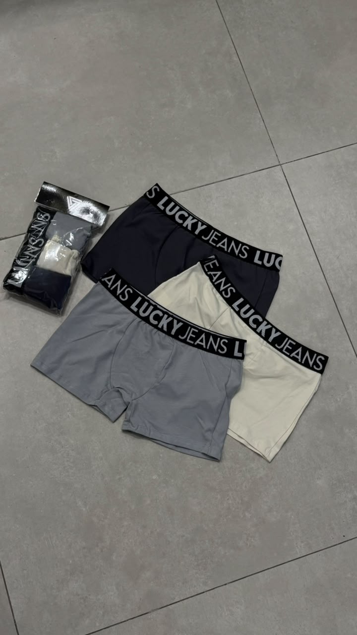 KIT CUECA LUCKY - R$35