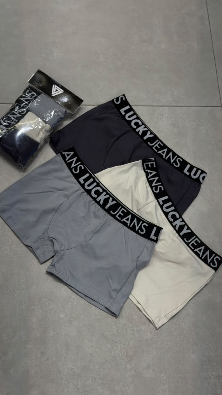 KIT CUECA LUCKY - R$35