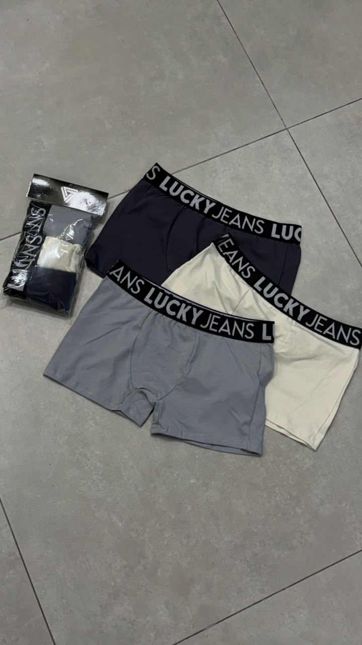 KIT CUECA LUCKY - R$35