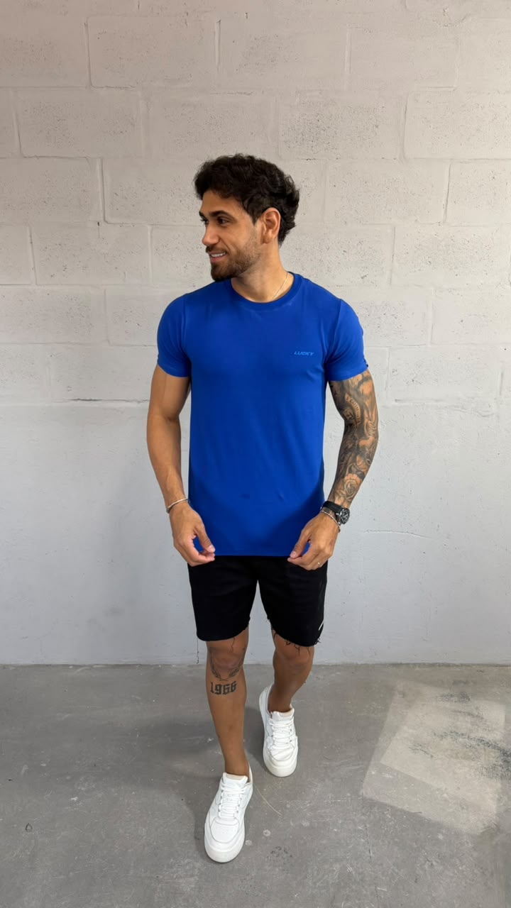 T-SHIRT BÁSICA - LUCKY_DIADOSPAIS - 05