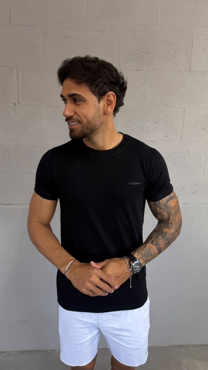 T-SHIRT BÁSICA - LUCKY_DIADOSPAIS - 07