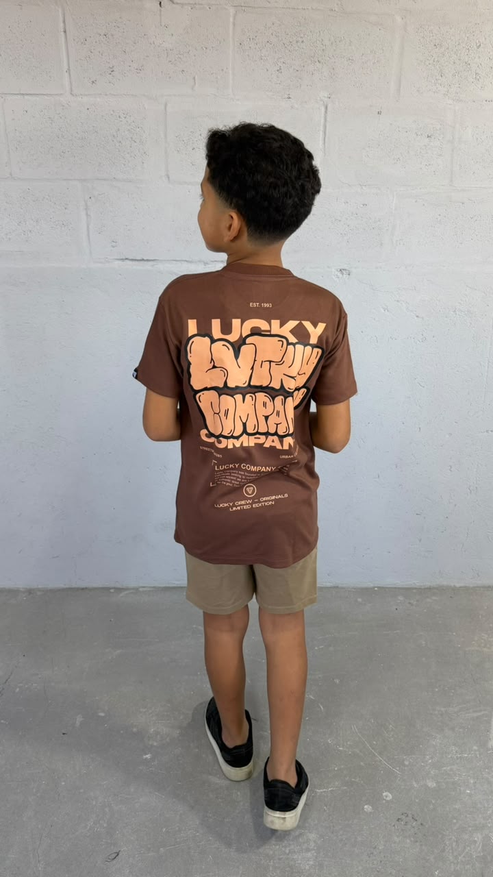 T-SHIRT INFANTIL - DIA DOS PAIS LUCKY - 03