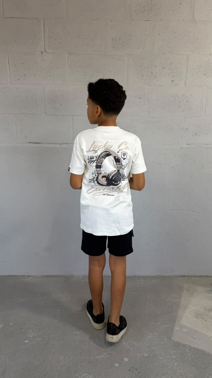 T-SHIRT INFANTIL - DIA DOS PAIS LUCKY - 01