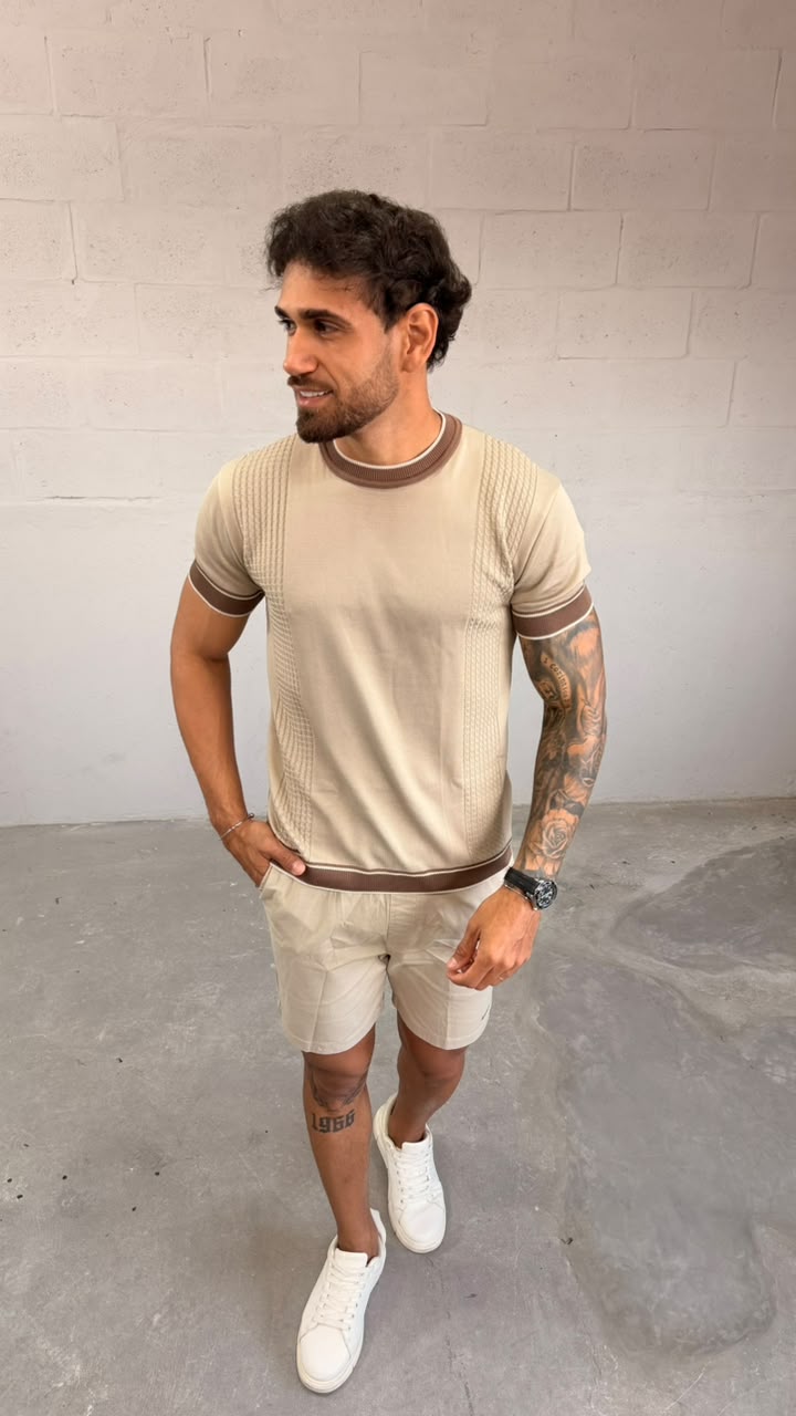 T-SHIRT TEXTURIZADA - NEW - 03