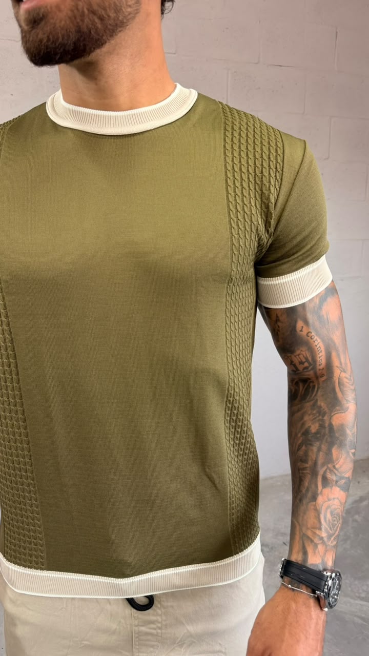T-SHIRT TEXTURIZADA - NEW - 05 (P)