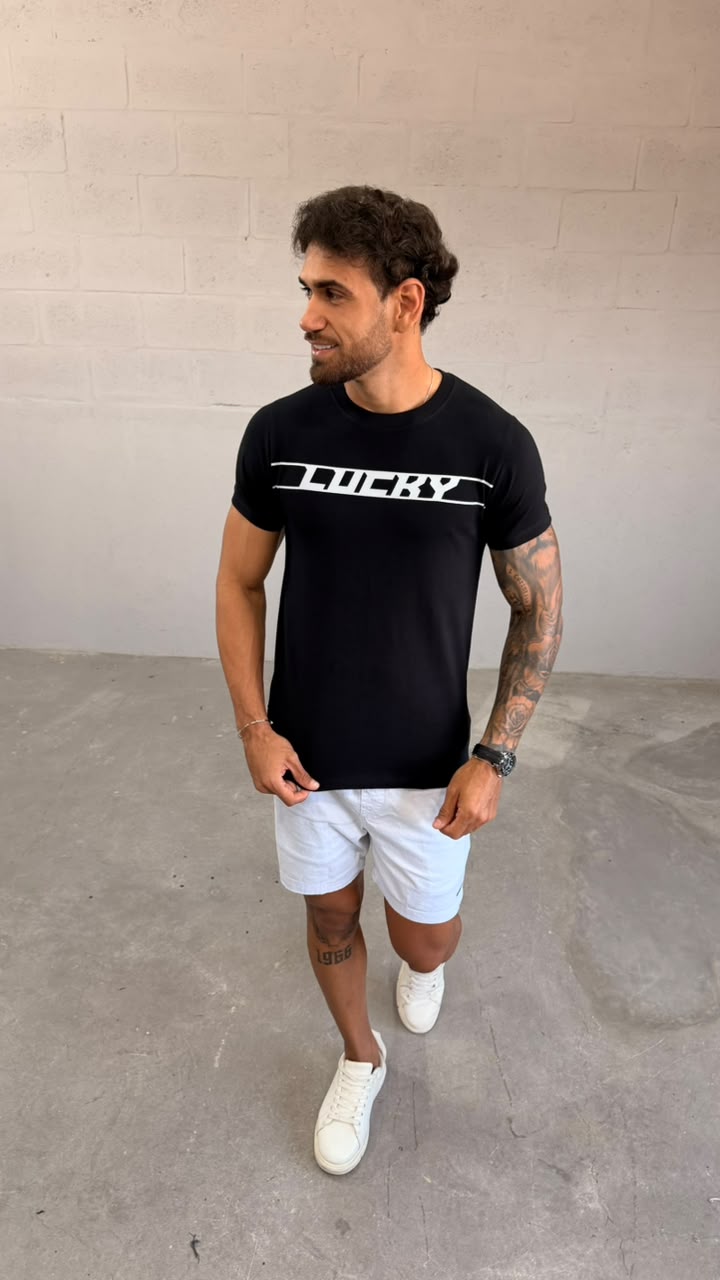 T-SHIRT REGULAR LUCKY - NEW - 01