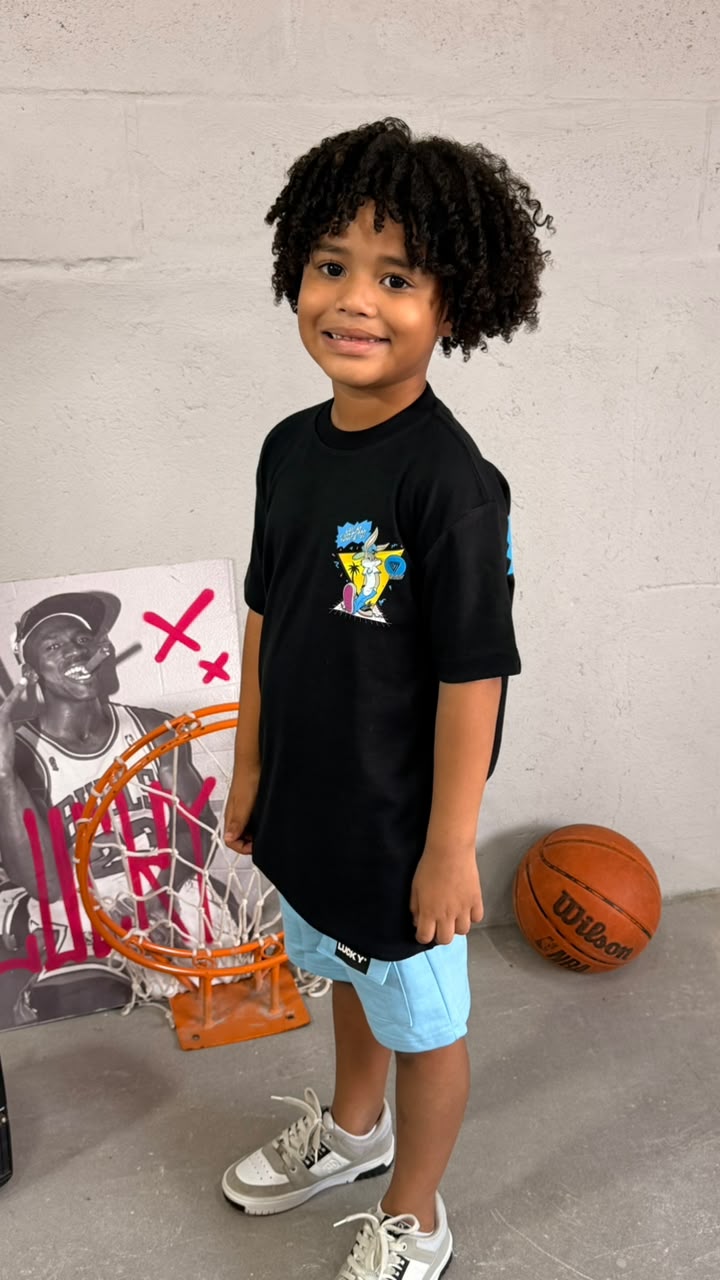 T-SHIRT INFANTIL - ICONS - LUCKY 15