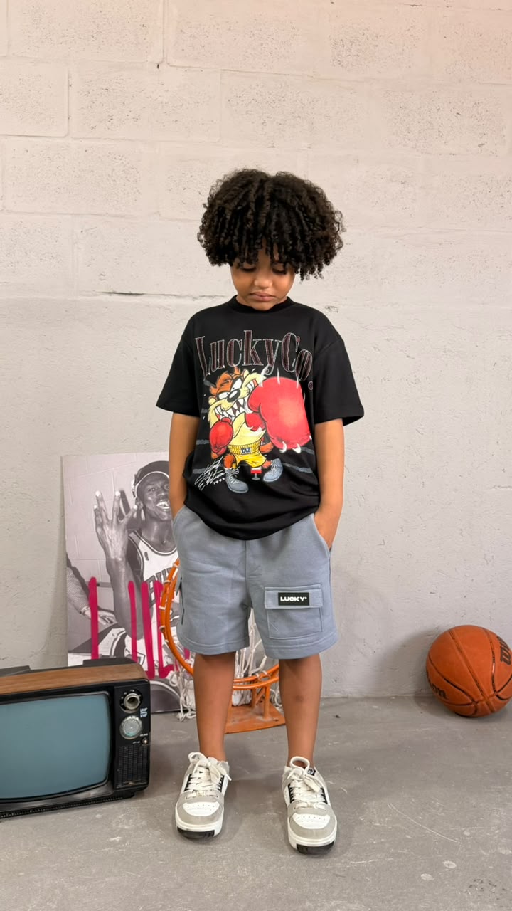 T-SHIRT INFANTIL - ICONS - LUCKY 19