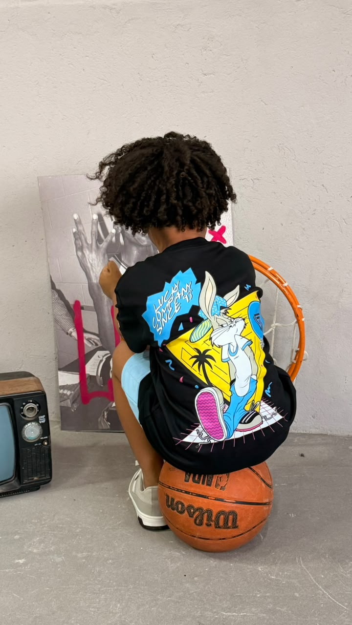 T-SHIRT INFANTIL - ICONS - LUCKY 03