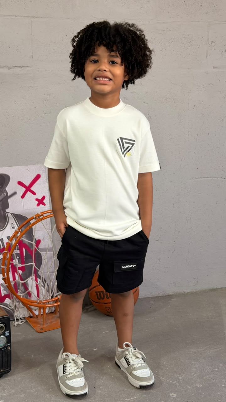 T-SHIRT INFANTIL - ICONS - LUCKY 09