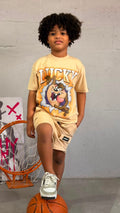 T-SHIRT INFANTIL - ICONS - LUCKY 18