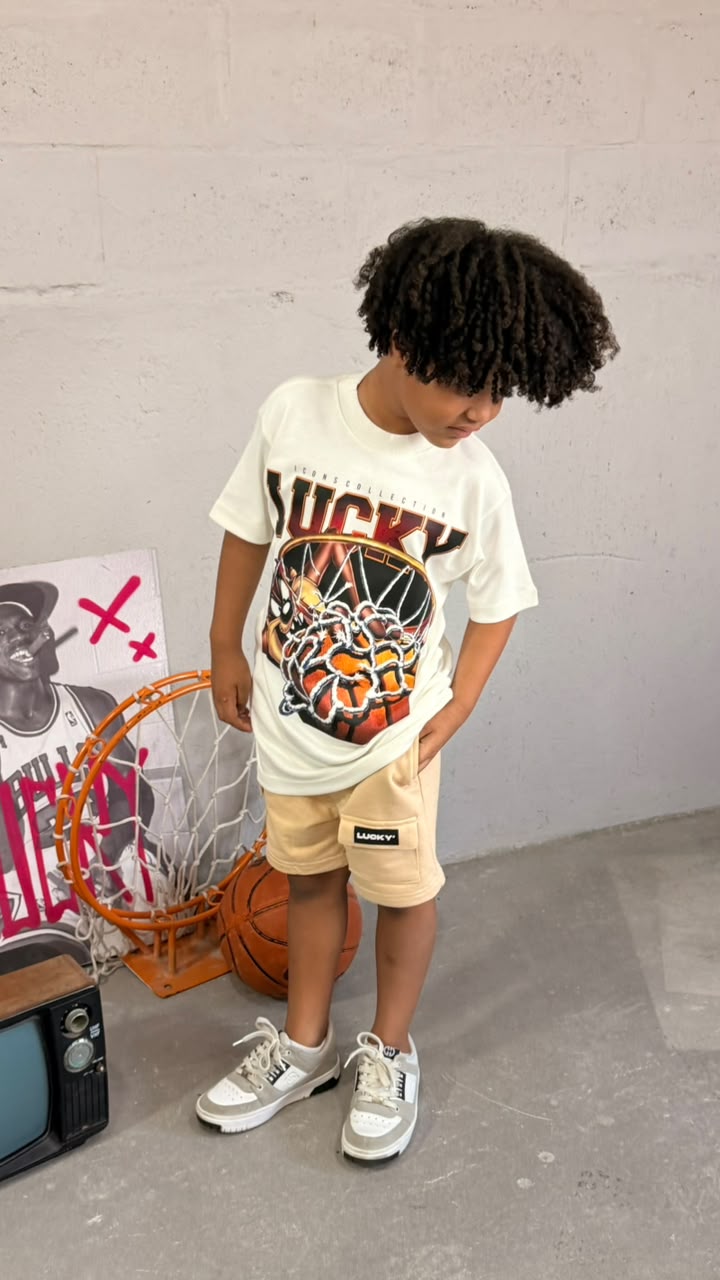 T-SHIRT INFANTIL - ICONS - LUCKY 16