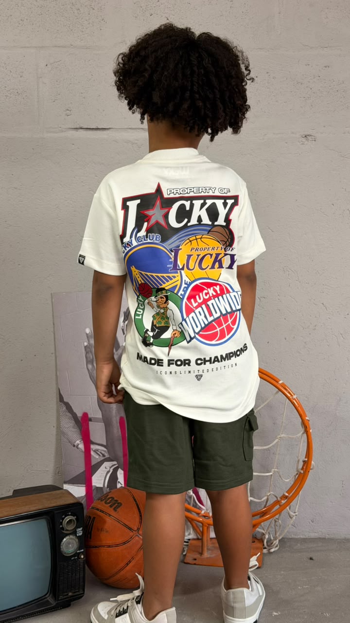 T-SHIRT INFANTIL - ICONS - LUCKY 14